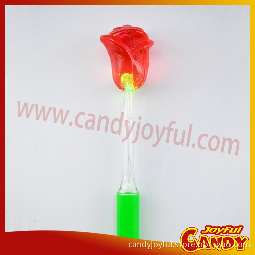 Fruity Flavor Little Bear LED Lollipop